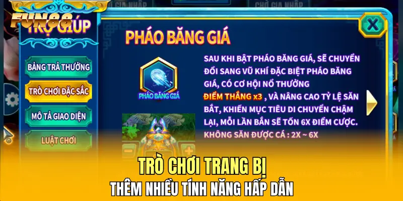 Trò chơi trang bị thêm nhiều tính năng hấp dẫn Trò chơi trang bị thêm nhiều tính năng hấp dẫn